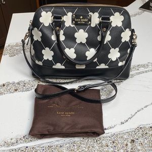 Kate Spade classic floral satchel
